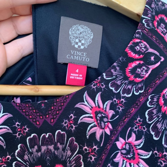 Vince Camuto Purple Floral Dress - Picture 2 of 4